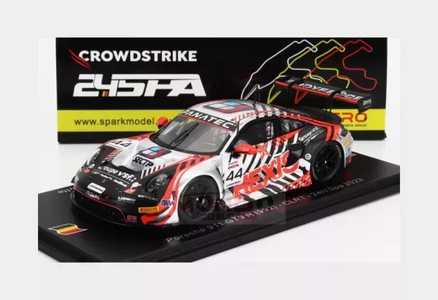 Spark Porsche 911 992 Gt3 R Team Clrt N 44 24h Spa 2023 C.mateu F.makowiecki H.chevalier S.palette 1:43 SB713