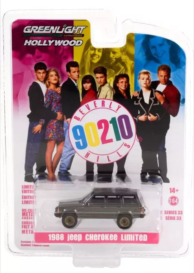 Greenlight Jeep Cherokee Limited 1988 Beverly Hills 90210 1:64 44930A