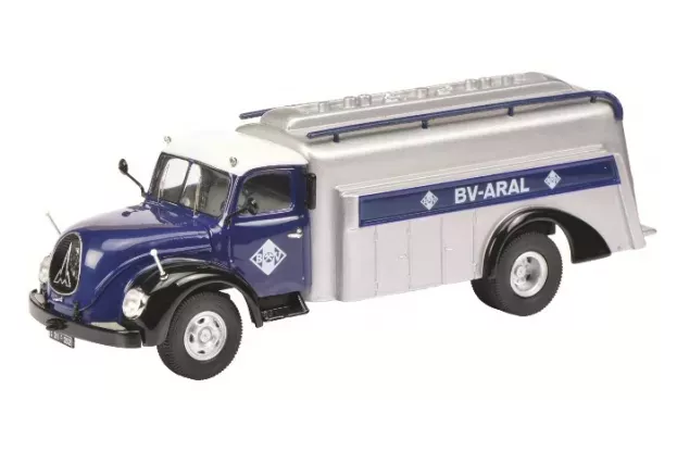 Schuco Magirus Deutz S6500 Tanker Truck Bv-aral 1956 1:43 3039