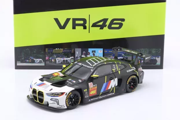 Minichamps Bmw 4-series M4 Gt3 Team Wrt N 46 2nd Imola 2024 Valentino Rossi Maxime Martin Ahmad Al Harthy 1:18 113242146