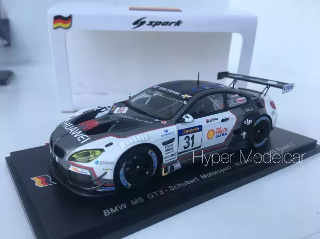 Spark Bmw 6-series M6 Team Schubert Motorsport N 31 Winner Round 3 Vln 2016 J.krohn J.muller M.wittmann 1:43 SG370