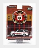 Greenlight 67050F Chevrolet - Tahoe Mastic Beach Fire Engine 2021 - White Red -