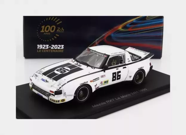 Spark Mazda Rx7 1146cc Team Z & W Enterprises Inc. N 86 24h Le Mans 1980 E.soto P.honegger M.hutchins 1:43 S9470