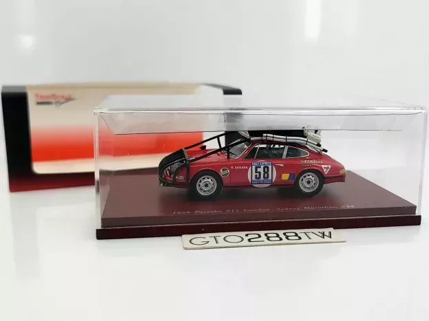 Truescale Porsche 911 N 58 Rally London Sidney Marathon 1968 1:43 TSM104307