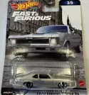 Hot Wheels 1:64 Fast & Furious 1970 Chevrolet Nova SS Diecast Model Car HCP14