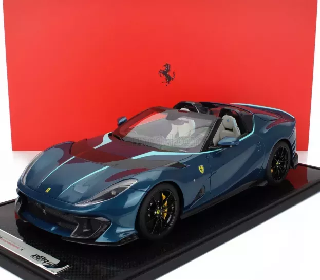 BBR Ferrari 812 Competizione A Spider 2022 Con Vetrina With Showcase 1:12 BBR1216R