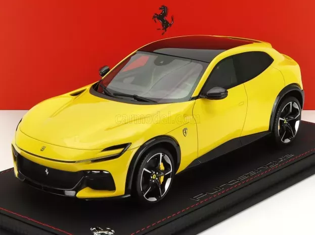 BBR Ferrari Purosangue Suv Panoramic Roof 2022 Con Vetrina With Showcase 1:18 P18231D-VET