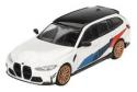 MINI GT 1/64 BMW M3 M Performance Touring Alpine White LHD Diecast MGT00776-L