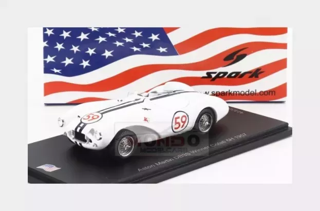 Spark Aston Martin Db3s Spider N 59 Winner 6h Cotati 1957 B.oker B.drake 1:43 US304