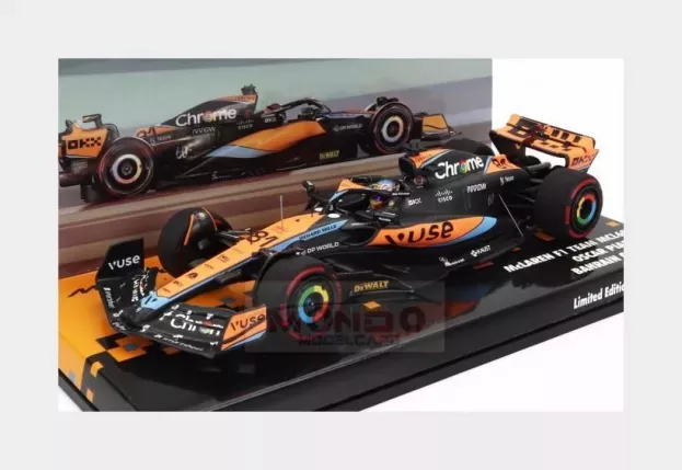 Minichamps Mclaren F1 Mcl60 Team Mclaren N 81 Bahrain Gp 2023 Oscar Piastri 1:43 533234381