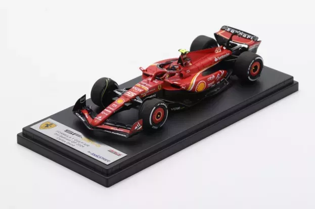Looksmart Ferrari F1 Sf-24 Team Scuderia Ferrari N 55 3rd Bahrain Gp 2024 Carlos Sainz 1:43 LSF1056