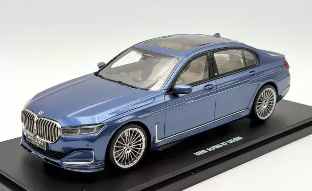 GT Spirit Alpina B7 Limousine 2022 Blue Metallic 1:18 GT465