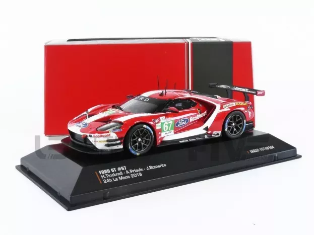 IXO Models Ford Gt Ford Ecoboost 3.5l Turbo V6 Team Ford Chip Ganassi Uk N 67 4th Lmgte Pro Class 24h Le Mans 2019 H.tincknell A.priaulx J.bomarito 1:43 FGT43104