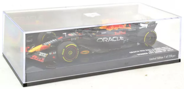 Minichamps Red Bull F1 Rb19 Team Oracle Red Bull Racing N 1 World Champion Winner Abu Dhabi Gp 2023 Max Verstappen 1:43 410232301