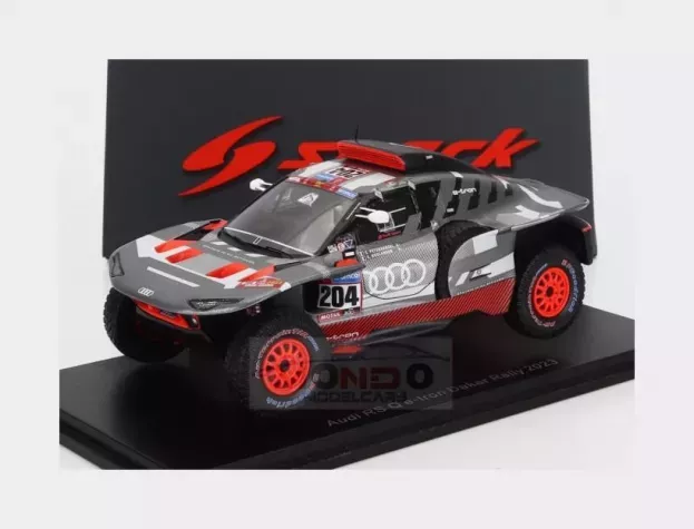 Spark Audi Q E-tron Rs Team Audi Sport N 204 Rally Dakar 2023 Stephane Peterhansel Edouard Boulanger 1:43 S4559