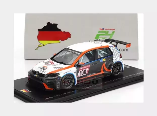 Spark Volkswagen Golf Vii Gti Tcr Dsg Team Sharky Racing N 108 3rd Sp 3t Class 24h Nurburgring 2023 R.jodexnis K.kluge J.primke 1:43 SG929