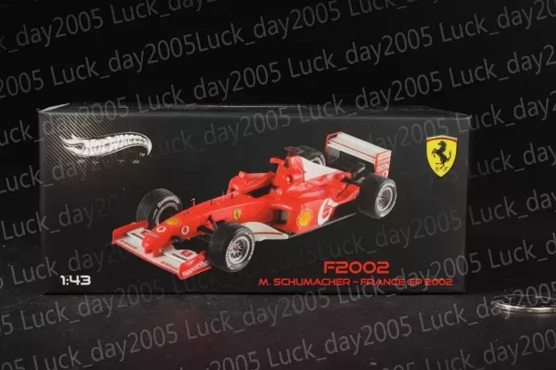 Hot Wheels Ferrari F1 F2002 N 1 Gp France Michael Schumacher 2002 World Champion 1:43 X5513