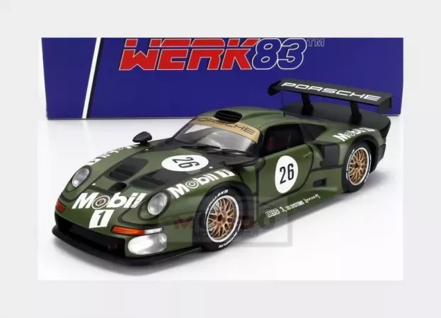 Werk83 Porsche 911 Gt1 3.2l Turbo Team Porsche Ag Mobil1 N 26 Pre Qualifying 24h Le Mans 1996 Y.dalmas H.j.stuck K.wendlinger 1:18 W18013008