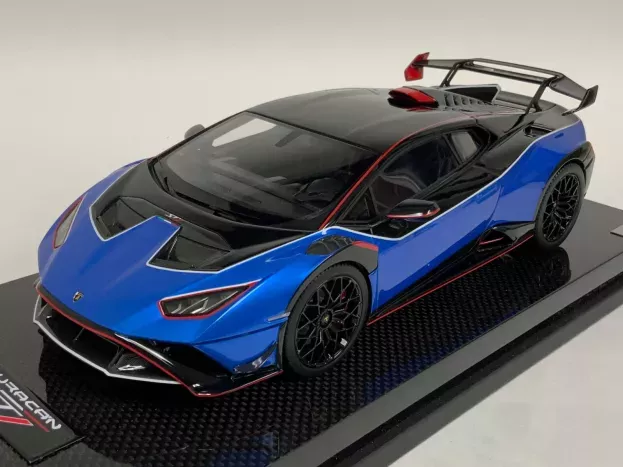 MR Models Lamborghini Huracan Stj 2024 Con Vetrina With Showcase 1:18 LAMBO063