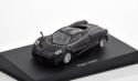 PAGANI HUAYRA 2011 BLACK WITH SILVER STRIPES AUTOART 58209 1/43 METAL BLACK ITALY