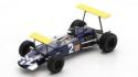 BRABHAM BT23C #2 P.Courage Winner Buenos Aires F2 1968 1/43 SPARK S7430