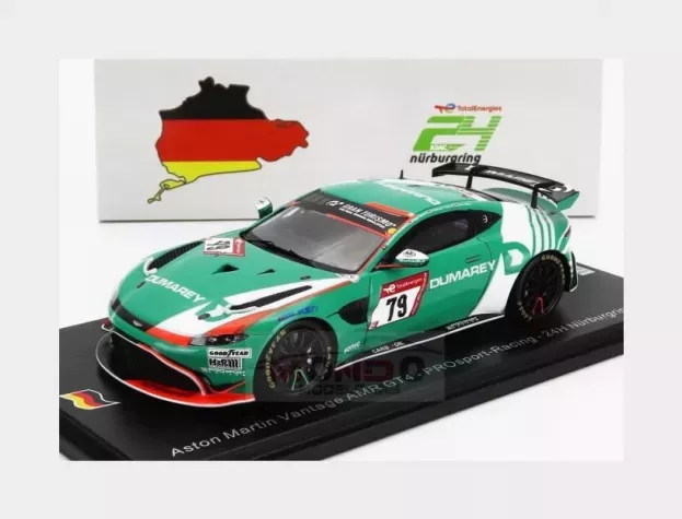 Spark Aston Martin Vantage Amr Gt3 Team Pro-sport Racing N 79 24h Nurburgring 2023 G.dumarey A.mies A.patzelt H.sasse 1:43 SG911