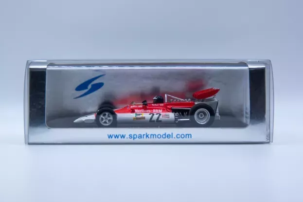 Spark Brm F1 P160b N 22 French Gp 1972 Peter Gethin 1:43 S1744