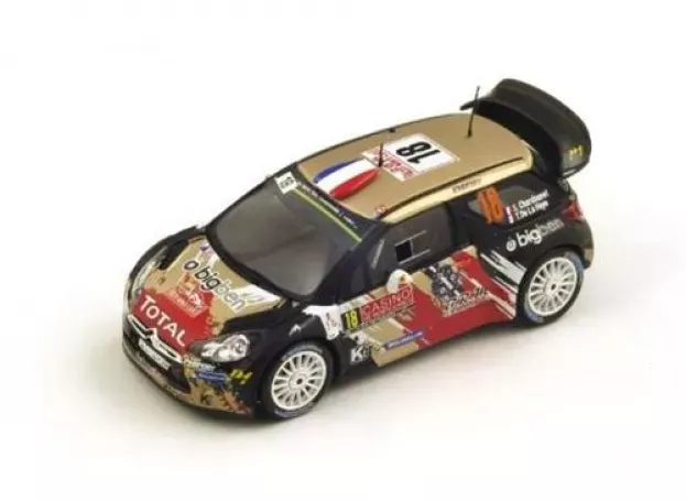 Spark Citroen Ds3 Wrc N 18 47th Rally Montecarlo 2015 S.chardonnet T.de La Haye 1:43 S4513