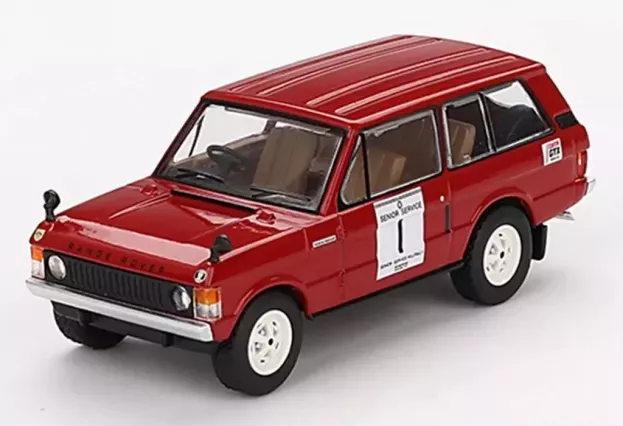 Mini GT Land Rover Range Rover N 1 Winner Rally International Hill Rhd 1971 1:64 MGT00893-R