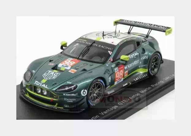 Spark Aston Martin Vantage Gte 4.5l V8 Team Aston Martin Racing N 98 24h Le Mans 2019 P.dalla Lana M.lauda P.lamy 1:43 S7949