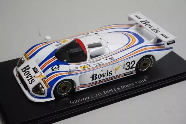 Spark Aston Martin Nimrod Nra c2b 5.3l V8 Team Viscount Downe N 32 24h Le Mans 1984 M.salmon J.sheldon R.attwood 1:43 S0565
