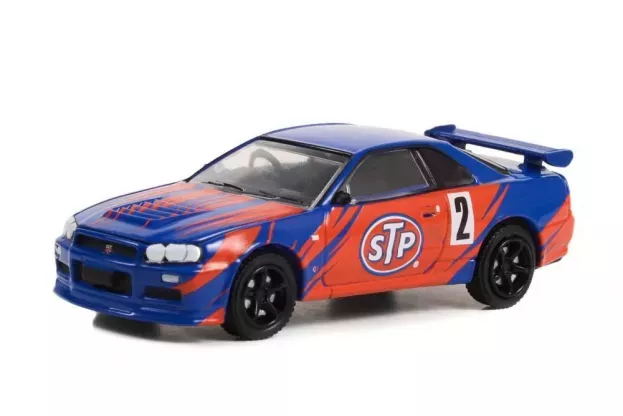 Greenlight Nissan Skyline Gt-r Stp 2002 1:64 41150D