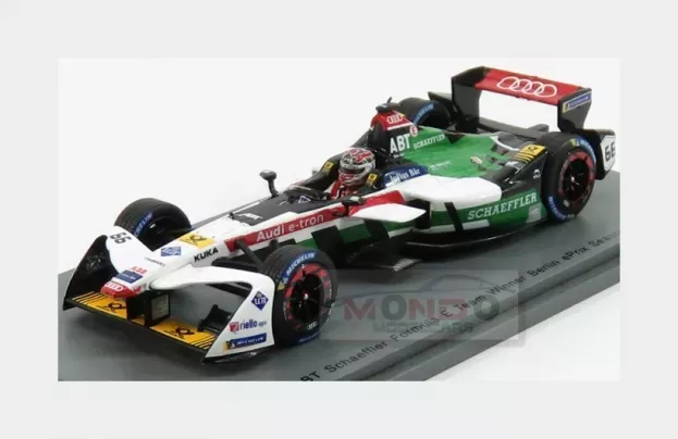 Spark Audi Formula-e Fe04 E-tron Team Audi Sport Abt Schaeffler N 66 Winner Berlin Eprix 2017-2018 D.abt 1:43 S5931