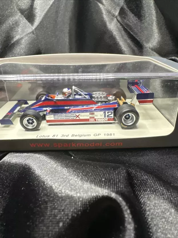 Spark Lotus F1 87 N 12 Practice British Gp 1981 Nigel Mansell 1:43 S5351