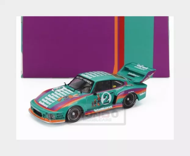 IXO Models Porsche 935 77a 930 Team Vaillant Kremer N 2 2nd Drm Zolder 1978 Bob Wollek 1:43 GTM168LQ.22