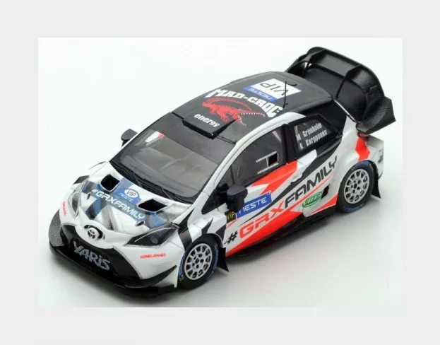 Spark Toyota Yaris Wrc N 0 Presentation Version Vip Rally Finland 2017 M.gronholm A.karppanen 1:43 S5170