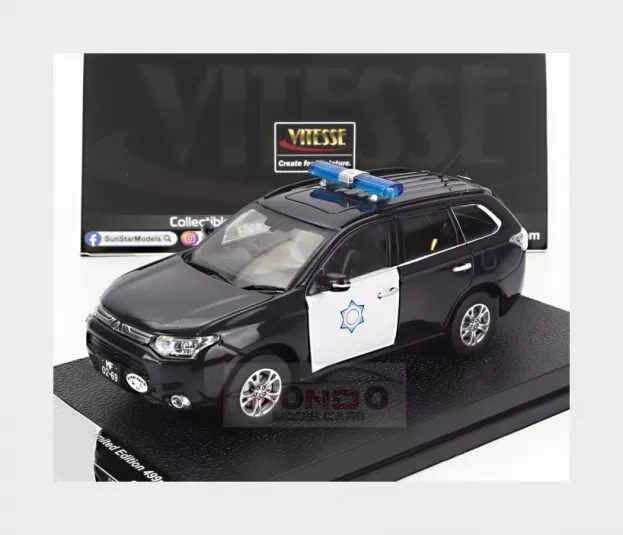Vitesse Mitsubishi Outlander Macau Police 2010 1:43 29393