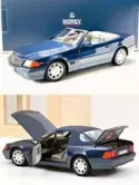 Mercedes-Benz 500 SL 1989 - Blue metallic Norev 183717