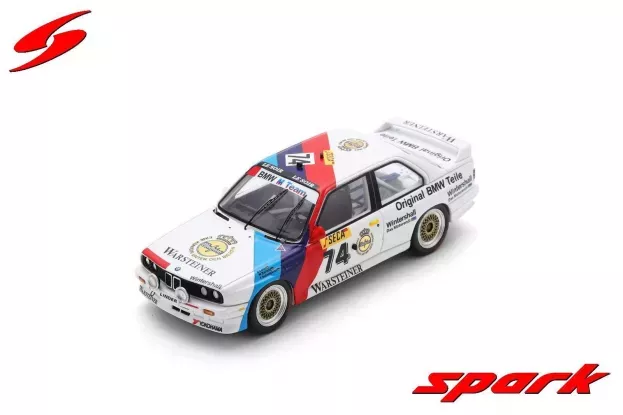 Spark Bmw 3-series e30 M3 Team Bmw Motorsports N 74 24h Spa Etcc 1988 Ellen Lohr Frank Schmickler Michael Bartels 1:43 SB495