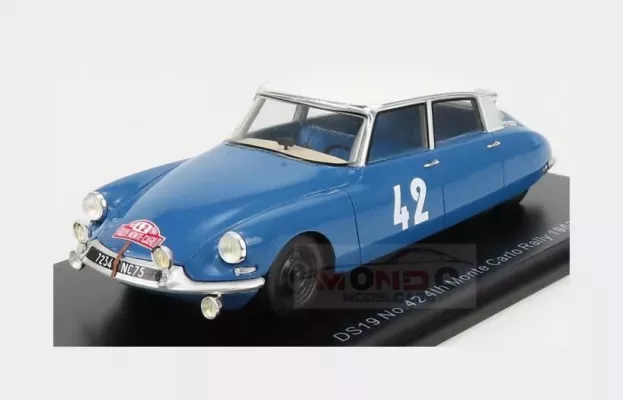 Spark Citroen Ds19 N 42 4th Rally Montecarlo 1963 L.bianchi J.c.ogier 1:43 S5532