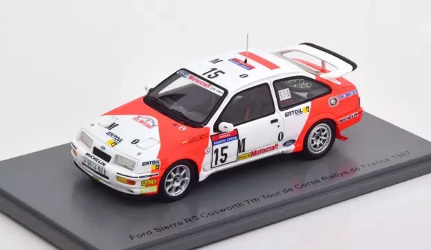 Spark Ford Sierra Rs Cosworth N 15 Rally Tour De Corse 1987 C.sainz A.boto 1:43 S8705