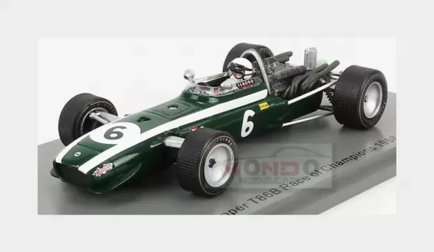 Spark Cooper F1 T86b N 6 Race Of Champions 1968 B.redman 1:43 S6980