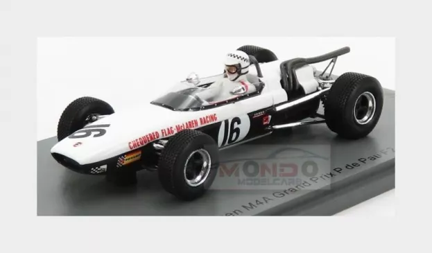 Spark Mclaren F2 M4a N 16 De Pau Gp 1968 G.lawrence 1:43 SF179