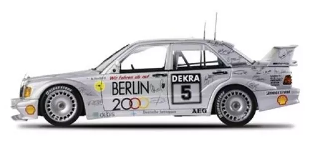 Truescale Mercedes 190e Evo2 Amg Team Berlin 2000 N 5 Season Dtm 1992 E.lohr 1:43 TSM124350