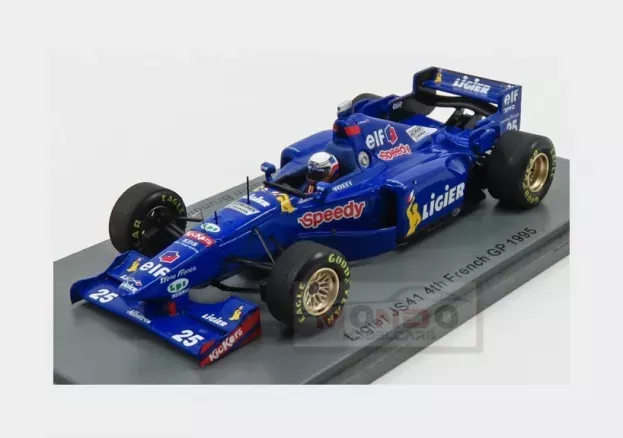 Spark Ligier F1 Js41 N 25 French Gp 1995 M.brundle 1:43 S7411