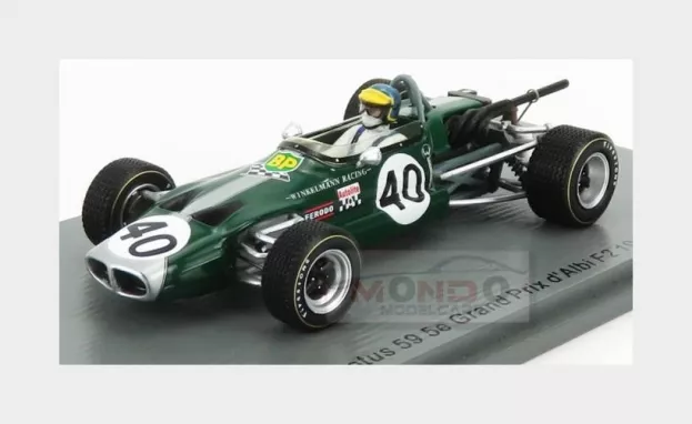 Spark Lotus F2 59 N 40 5th Albi Gp 1969 R.peterson 1:43 SF187
