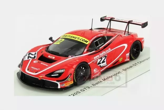Spark Mclaren 720s Gt3 Team Balfe Motorsport N 22 British Gp Championship 2019 S.balfe R.bell 1:43 UK005