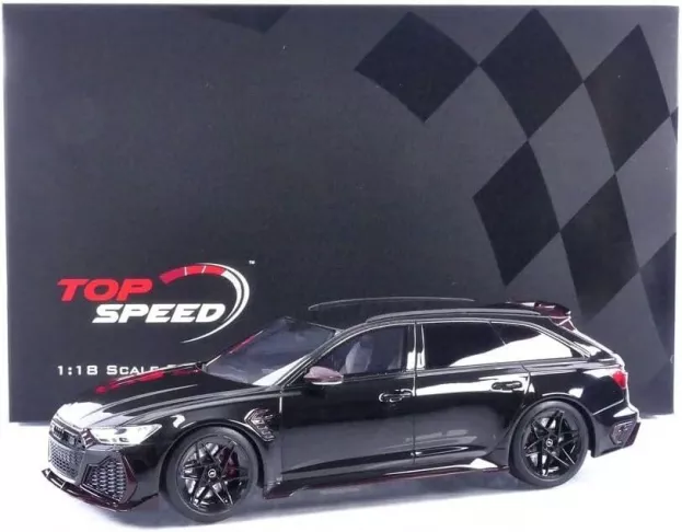 Truescale Audi A6 Rs6 Abt Avant C8 Sw Station Wagon 2021 1:18 TS0445