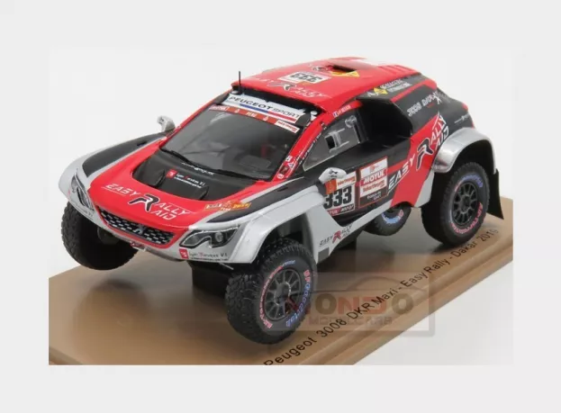 Spark Peugeot 3008 Dkr Maxi Team Easy N 333 Rally Dakar 2019 J.p.besson J.brucy 1:43 S5629