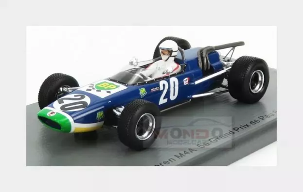 Spark Mclaren F2 M4a N 20 5th Pau Gp 1968 G.ligier 1:43 SF178